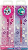 Clementoni trucco giocattolo ombretto matita labbra fiore rosa viola Lovely