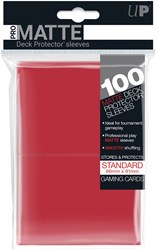 Ultra Pro bustine protettive Pro-Matte rosse 100 pezzi - protezione carte