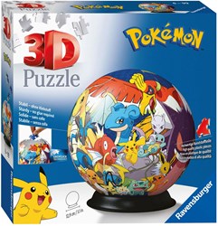 Ravensburger Pokémon puzzle sfera 3D - 72 pezzi - puzzle bambini