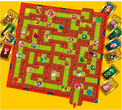 Ravensburger Super Mario gioco da tavolo Labyrinth - gioco di famiglia-3