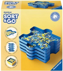 Ravensburger set di smistamento puzzle accessorio - 8 vaschette per smistare