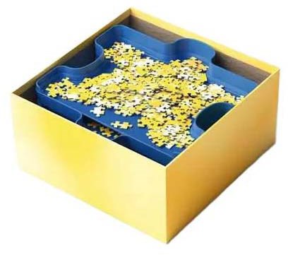 Ravensburger set di smistamento puzzle accessorio - 8 vaschette per smistare-2