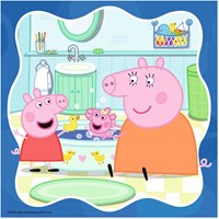 Ravensburger puzzle Peppa Pig - puzzle per bambini 3x49 pezzi-3