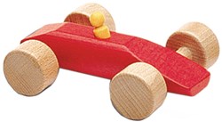 nic bicicletta senza pedali Speedy rossa - giocattolo in legno per bambini piccoli
