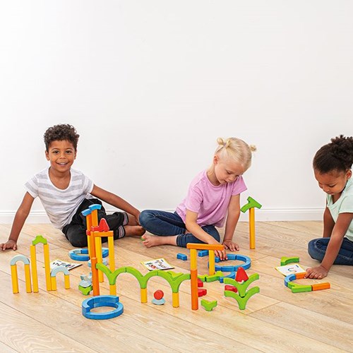 Beleduc giocattolo educativo Activity Blocks - blocchi colorati