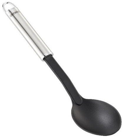 Leifheit cucchiaio per verdure Sterling nylon acciaio inox - utensile cucina nero