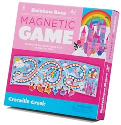 Crocodile Creek gioco magnetico corsa arcobaleno giocattolo educativo 5+