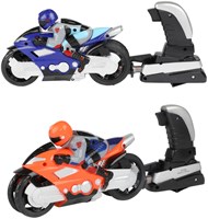 Pilota in moto con sparatutto 29545Z-2