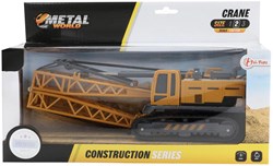 Toi-Toys veicolo da cantiere gru con cingoli 1:55 metallo