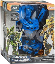 Robot trasformabile Auto Gialla giocattolo robot - action figure per bambini
