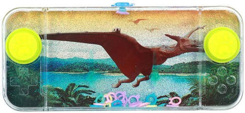Gioco di pazienza ad acqua dinosauro verde giocattolo - World of Dinosaurs-2