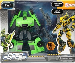 Auto robot trasformabile giocattolo - Roboforces robot auto convertibile