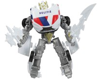 Robot trasformabile auto della polizia giocattolo robot auto per bambini-2