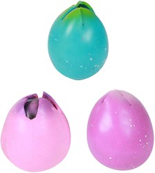 Uovo antistress giocattolo unicorno con sorpresa e pagina da colorare