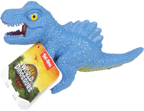 Kneeddino dinosauro allungabile figura da gioco World of Dinosaurs giocattolo