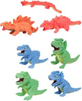Kneeddino dinosauro allungabile figura da gioco World of Dinosaurs giocattolo-2