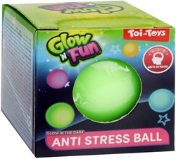 Toi-Toys palla antistress Glow in the Dark giocattolo luminoso per bambini