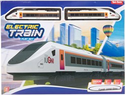 Toi-Toys trenino elettrico binari alta velocità 15 pezzi giocattolo