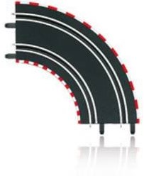 Carrera curva pista da corsa - 2 pezzi parti pista plastica 1:43-2