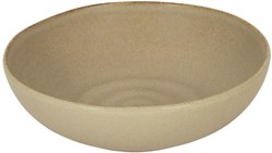 Ciotola da portata in ceramica Clay beige 17x6,5cm set da 6 pezzi
