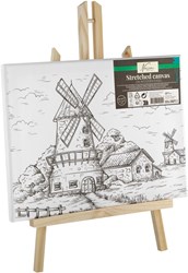 Canvas con stampa cavalletto pittura creativa 30x22,5 cm