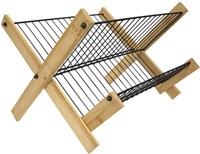 Afdruiprek Bamboe met metaaldraad