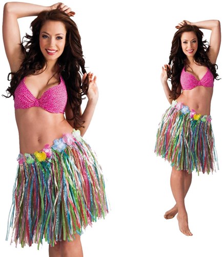 Boland gonna hawaiana - costume colorato per feste a tema e carnevale-2