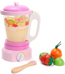 Mentari frullatore giocattolo in legno - set cucina smoothie
