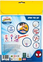 Canenco Spidey set penne spray busta A4 - pennarelli soffia Spider-Man creativi-3