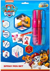 Canenco Paw Patrol set di penne spray - penne creative e stencil