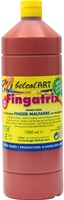Eduplay pittura a dita 1000ml marrone pittura bambini gioco creativo