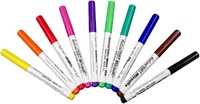 Eduplay set pennarelli per tessuti - 10 colori per bambini