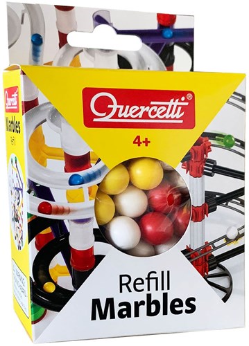 Quercetti pista biglie ricarica biglie - 100 pezzi plastica-2
