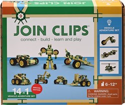 JOIN CLIPS set costruzioni veicoli avventura 14-in-1 giocattolo creativo