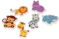 Gum animale figura animale colorata per bambini scuola e disegno