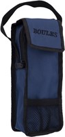HOT Sports + Toys borsa per bocce blu per 3 palline in nylon