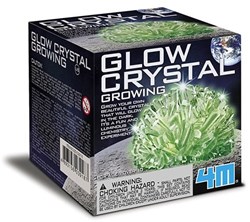 4M Science kit crescita cristalli glow in the dark esperimento giocattolo