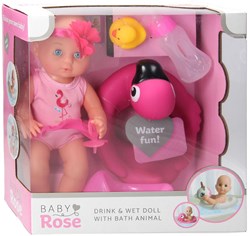 Baby Rose Baby Rose bambola che beve e urina 27684