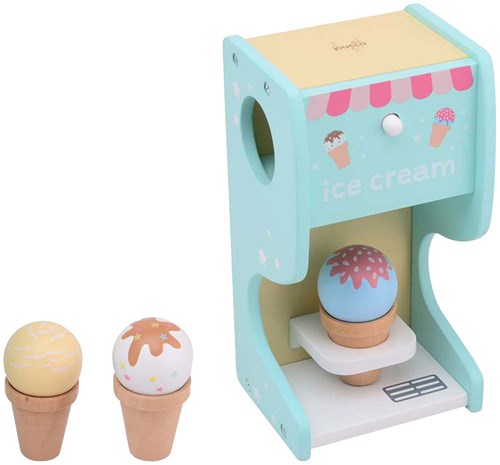 Jouéco gelatiera in legno con palline - gioco creativo e fantasioso-2