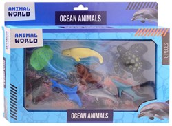 Johntoy set animali marini - Animal World - giocattolo 8 pezzi