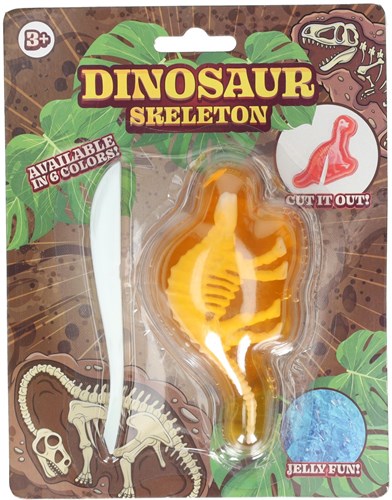 Johntoy dinosauro slime scheletro set giocattolo archeologia 10 cm-3
