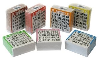 Engelhart Games cartelle bingo - 10500 fogli gioco bingo per gruppi-2