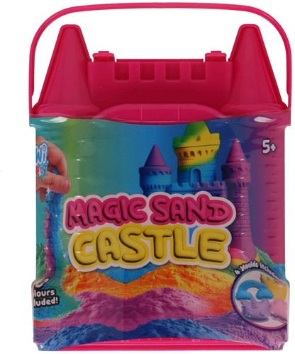 Set sabbia cinetica con secchiello e stampi - sabbia magica da gioco-2