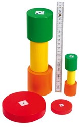 Beleduc gioco di costruzione XXL Torreta giocattolo educativo in legno