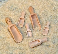 Cosy palette in legno set - giocattolo sensoriale confezione da 6