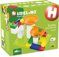 Hubelino pista per biglie set di espansione imbuto - 44 pezzi - compatibile Duplo