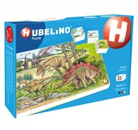 Hubelino puzzle blocchi mondo dinosauri 35 pezzi giocattolo bambini