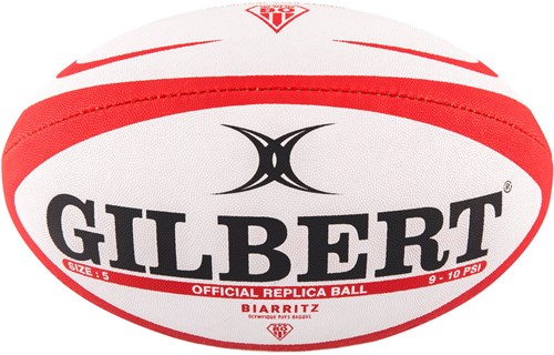 Gilbert pallone da rugby Replica Biarritz misura 5 - allenamento e partita-2