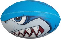 Gilbert pallone da rugby pallone da allenamento Randoms Bite Force misura 3 multicolore