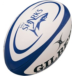 Gilbert pallone da rugby replica Sale Sharks misura 4 pallone da allenamento